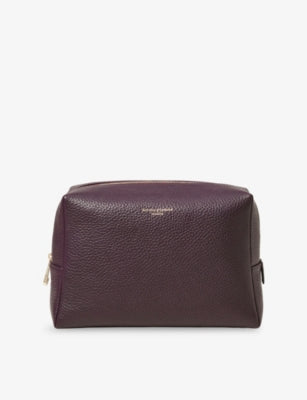 Aspinal of London London Large Leather Cosmetic Case