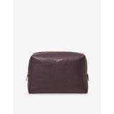 London Large Leather Cosmetic Case - FIG