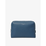 London Large Leather Cosmetic Case - TOPAZ