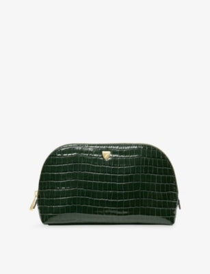 Aspinal of London Classic Small Leather Cosmetic Case