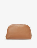 Aspinal of London classic large leather cosmetic case (British brand)