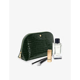 Aspinal of London classic large leather cosmetic case (British brand)