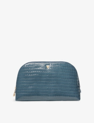 Aspinal of London Classic Large Leather Cosmetic Case