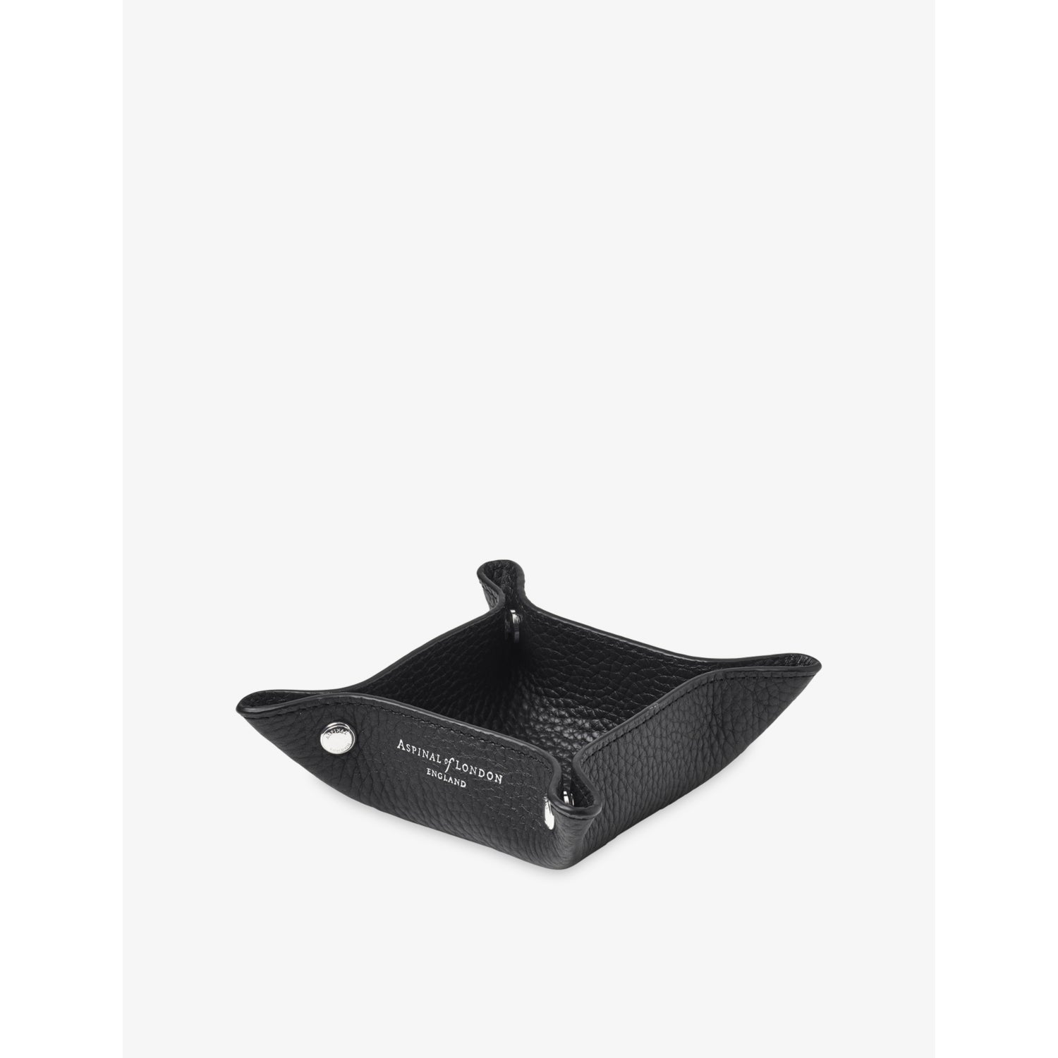 Tidy Tray Mini Leather Organiser - BLACK