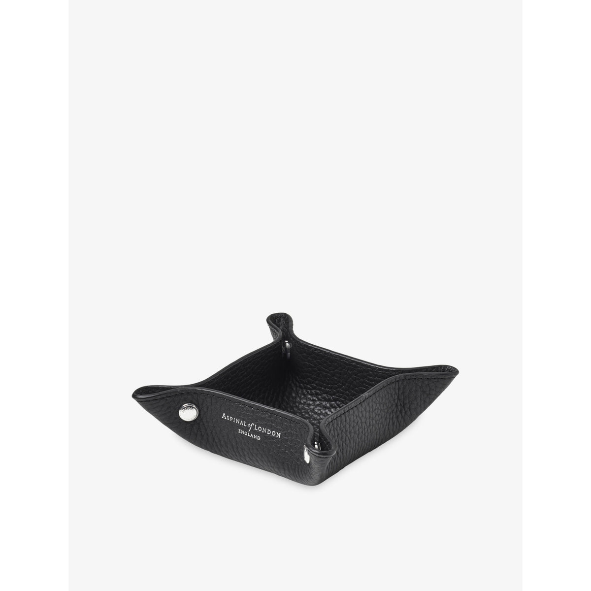 Tidy Tray Mini Leather Organiser - BLACK