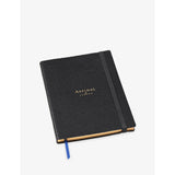 Aspinal of London leather journal A5 21cm ruled, imported from the UK