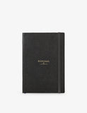 Aspinal of London leather journal A5 21cm ruled, imported from the UK