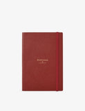 Aspinal of London Logo-Embossed Bound A5 Leather Journal 21cm