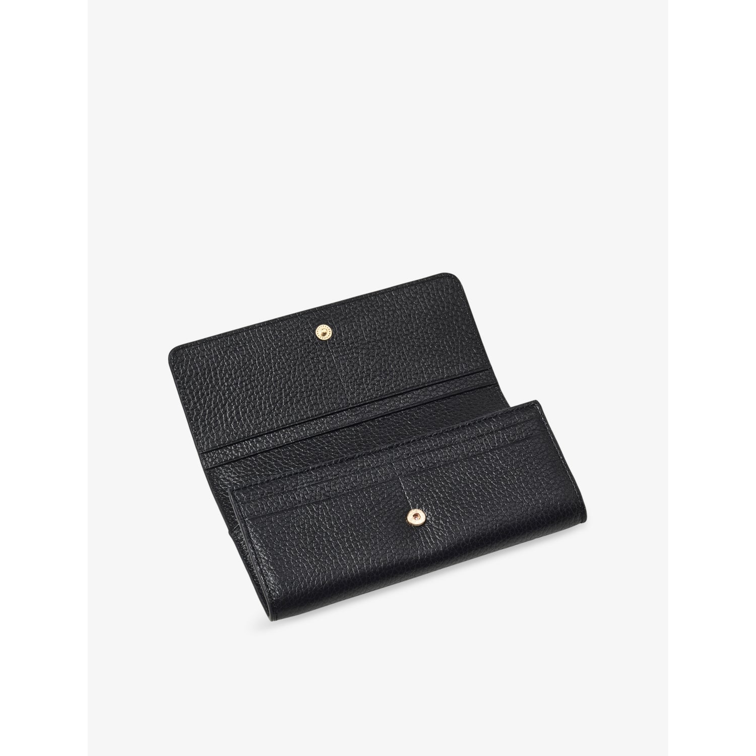 Aspinal of London logo-embossed leather purse, UK version