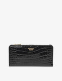 Aspinal of London Mayfair large patent-leather purse - British product