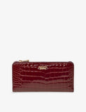 Aspinal of London Mayfair Large Patent-Leather Purse