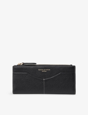 Aspinal of London Hudson large leather purse, imported from the UK