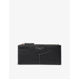 Hudson Large Leather Purse - BLACK