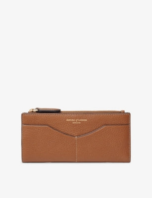 Aspinal of London Hudson large leather purse, imported from the UK