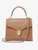 Aspinal of London Mayfair Midi leather cross-body bag (British brand)