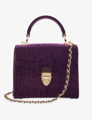Aspinal of London Mayfair Midi Leather Cross-Body Bag