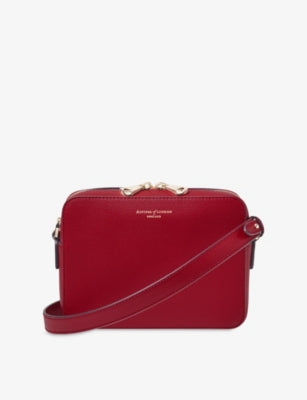 Aspinal of London Camera Grained Leather Cross-body Bag