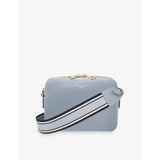 Aspinal of London camera grained leather cross-body bag (British brand)