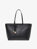 Aspinal of London zipped East West leather tote bag - British product