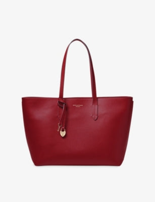 Aspinal of London Zipped East West Leather Tote