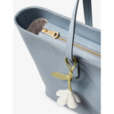 Aspinal of London zipped East West leather tote bag - British product