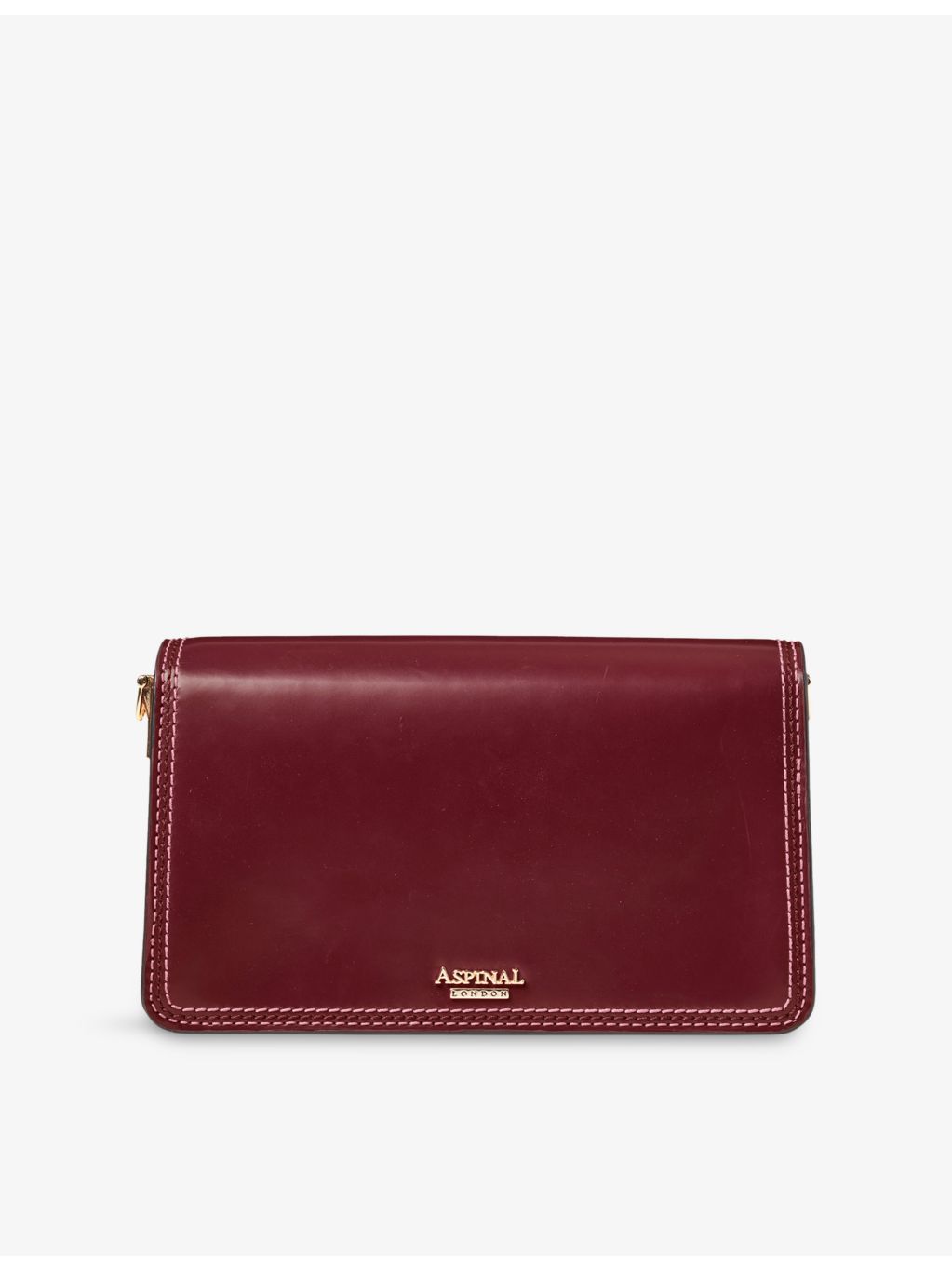 Aspinal of London Eliza leather clutch bag, UK version