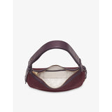 Aspinal of London Soho Small Crescent suede shoulder bag, UK version