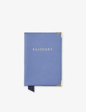 Aspinal of London Plain Leather Passport Cover