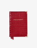 Aspinal of London Plain Leather Passport Cover