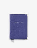 Aspinal of London Plain Leather Passport Cover