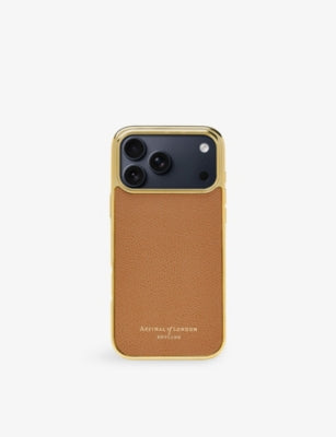 Aspinal of London Grained Leather iPhone 17 Pro Max Case