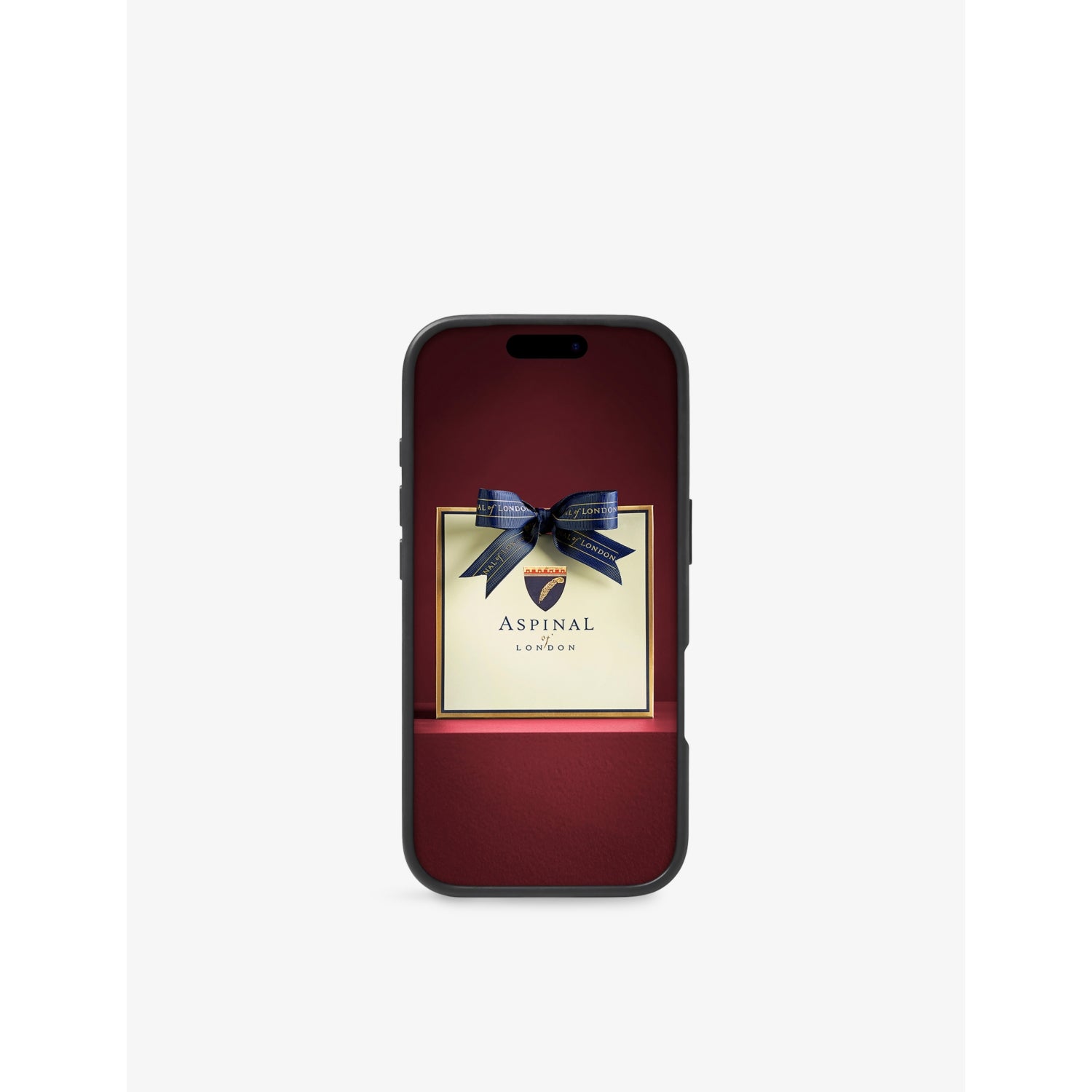 Aspinal of London grained leather case for iPhone 17 Pro, UK version