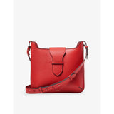 Ella Hobo Leather Cross-Body Bag - BLACK