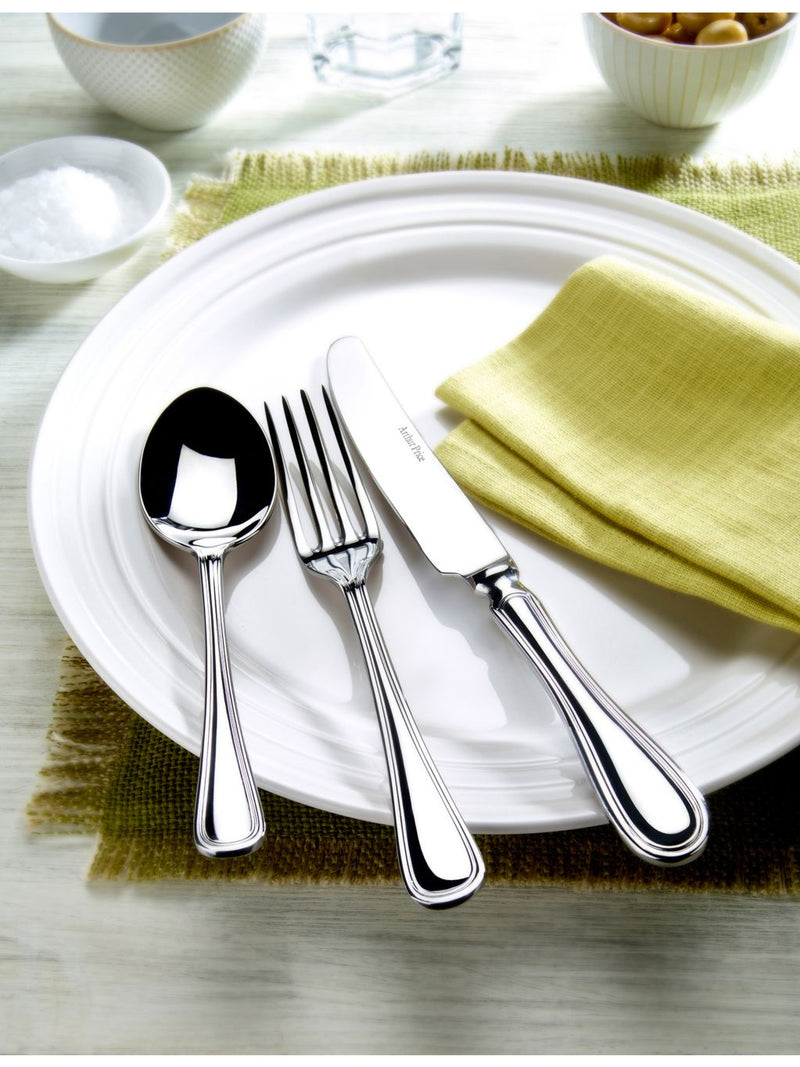 Arthur Price Britannia 34-piece stainless steel cutlery set, UK version