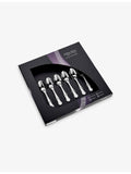 Arthur Price stainless steel coffee spoons set of six, UK version