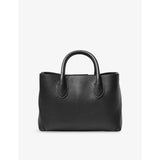 Aspinal of London Midi leather tote bag with top handles (British brand)