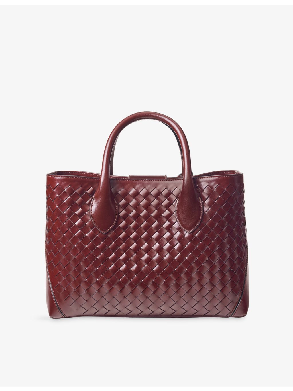 Aspinal of London leather tote bag midi (British brand)