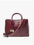 Aspinal of London leather tote bag midi (British brand)