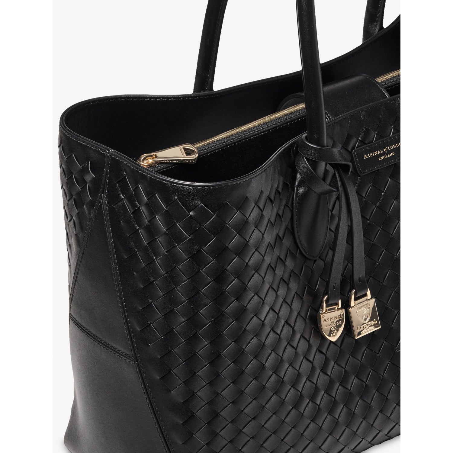 Aspinal of London leather tote bag - British product