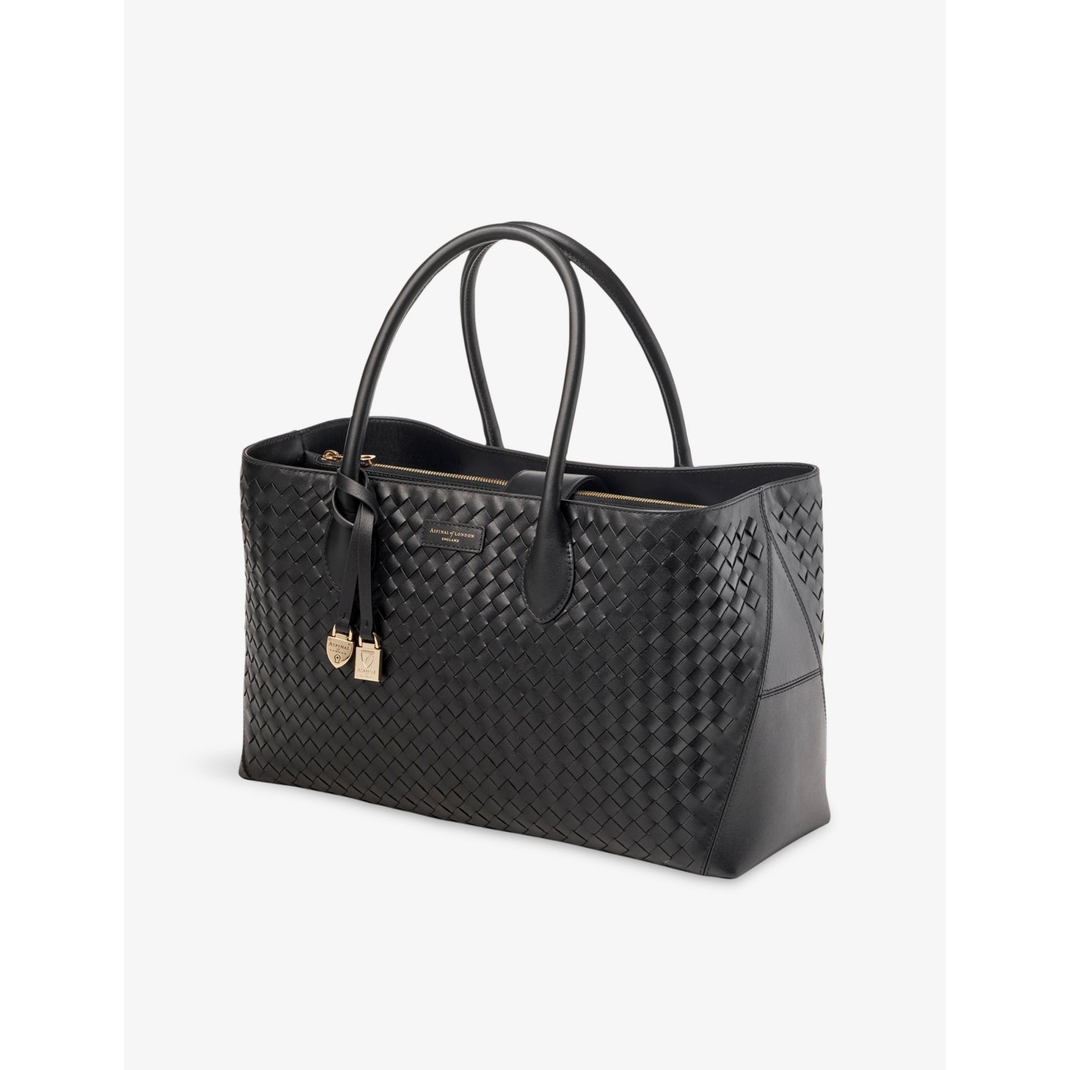 Aspinal of London leather tote bag - British product
