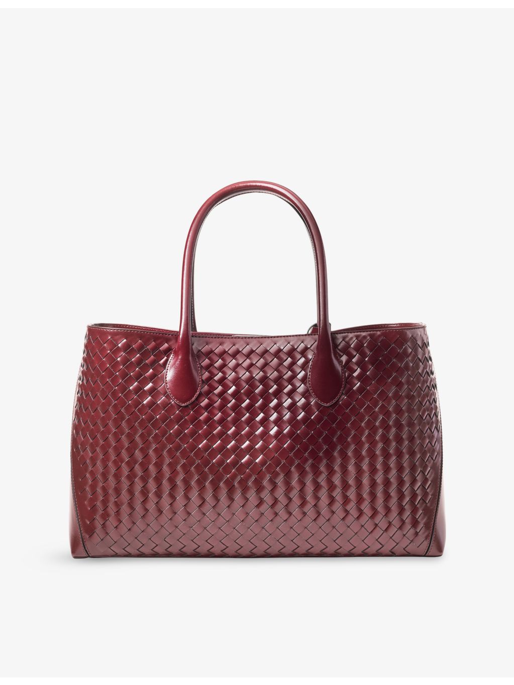 Aspinal of London leather tote bag with double handles - British product