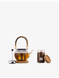 Bodum Assam bamboo handle tea press glass teapot (British brand)