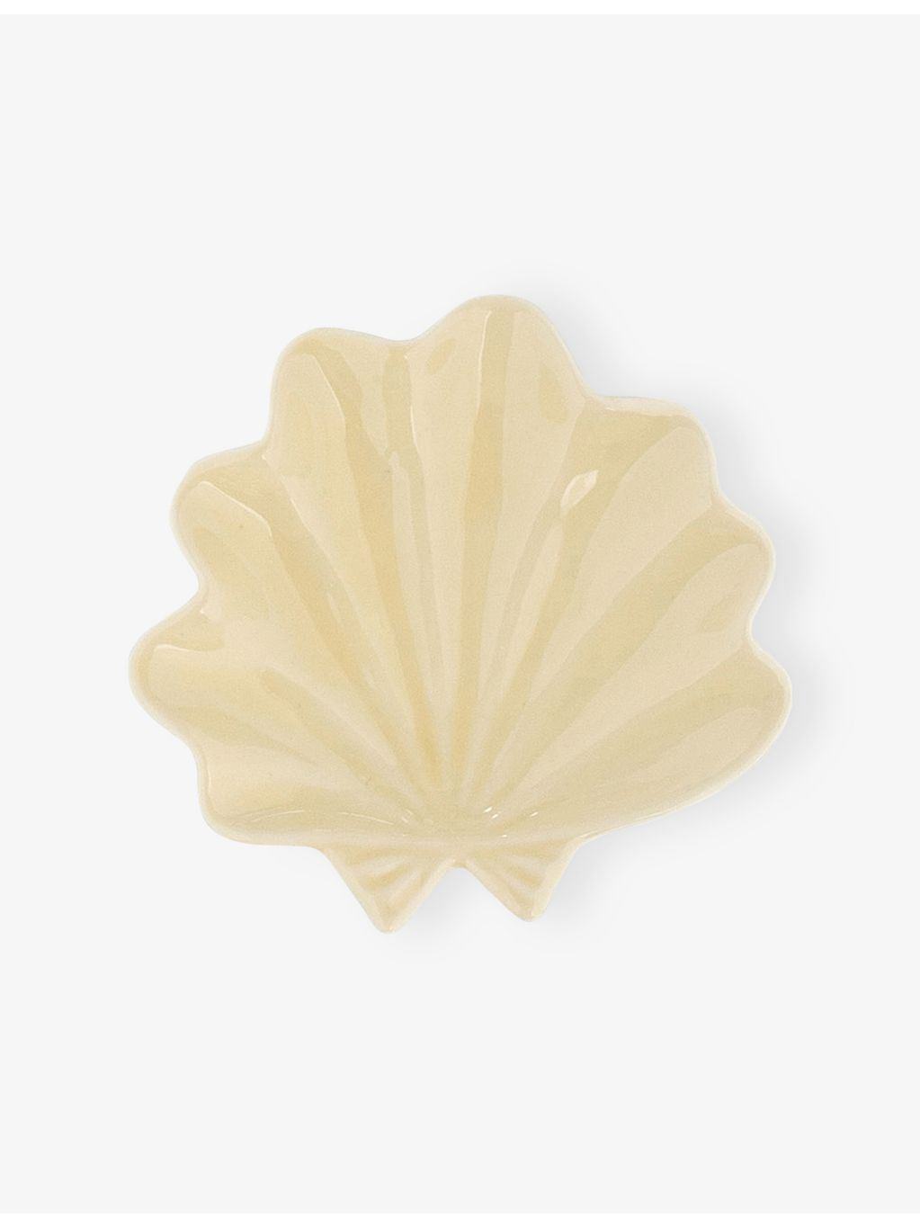 Anna + Nina shell ceramic trinket dish 12cm, UK version