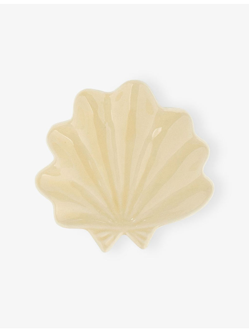 Anna + Nina shell ceramic trinket dish 12cm, UK version