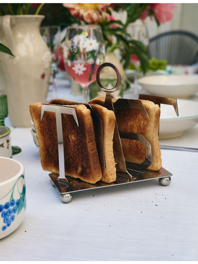 Anna Nina stainless steel toast rack 17cm - British product