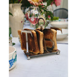 Anna Nina stainless steel toast rack 17cm - British product
