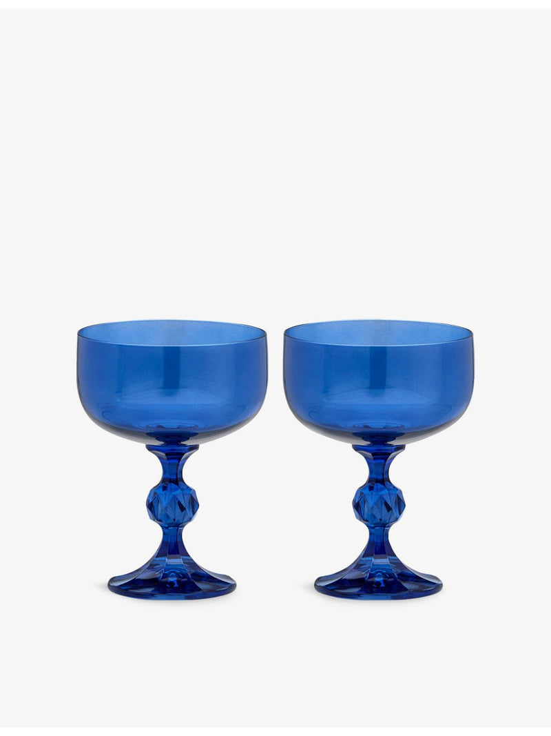 anna + nina Mare cocktail glasses set of two, imported from the UK