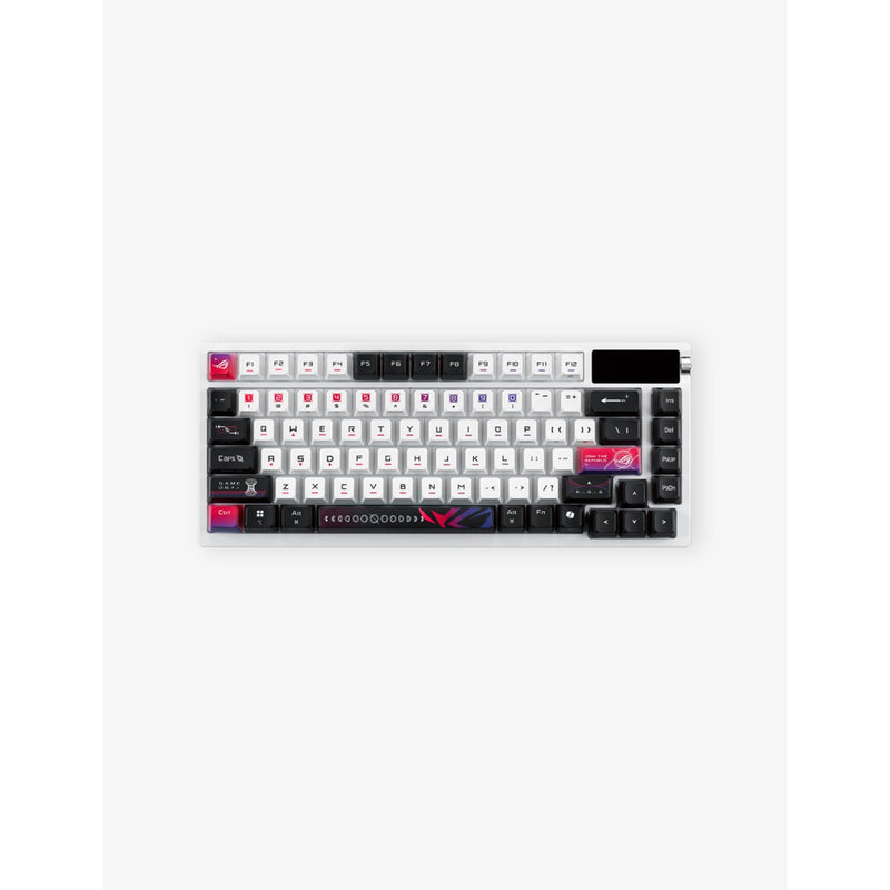 Asus ROG Azoth X 75% gaming keyboard with OLED display - British product