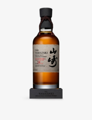 Yamazaki 25 Year Old Mizunara whisky 700ml, imported from the UK