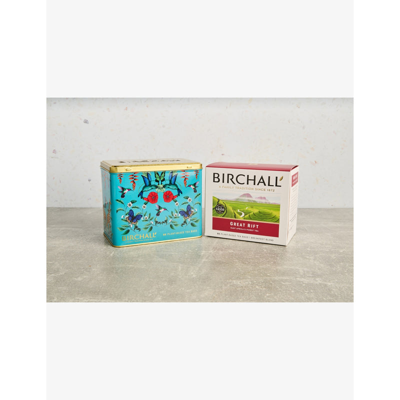Birchall Great Rift Africa black tea 80 teabags tin 484g, UK version